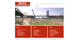 Desktop Screenshot of deckx-ao.be